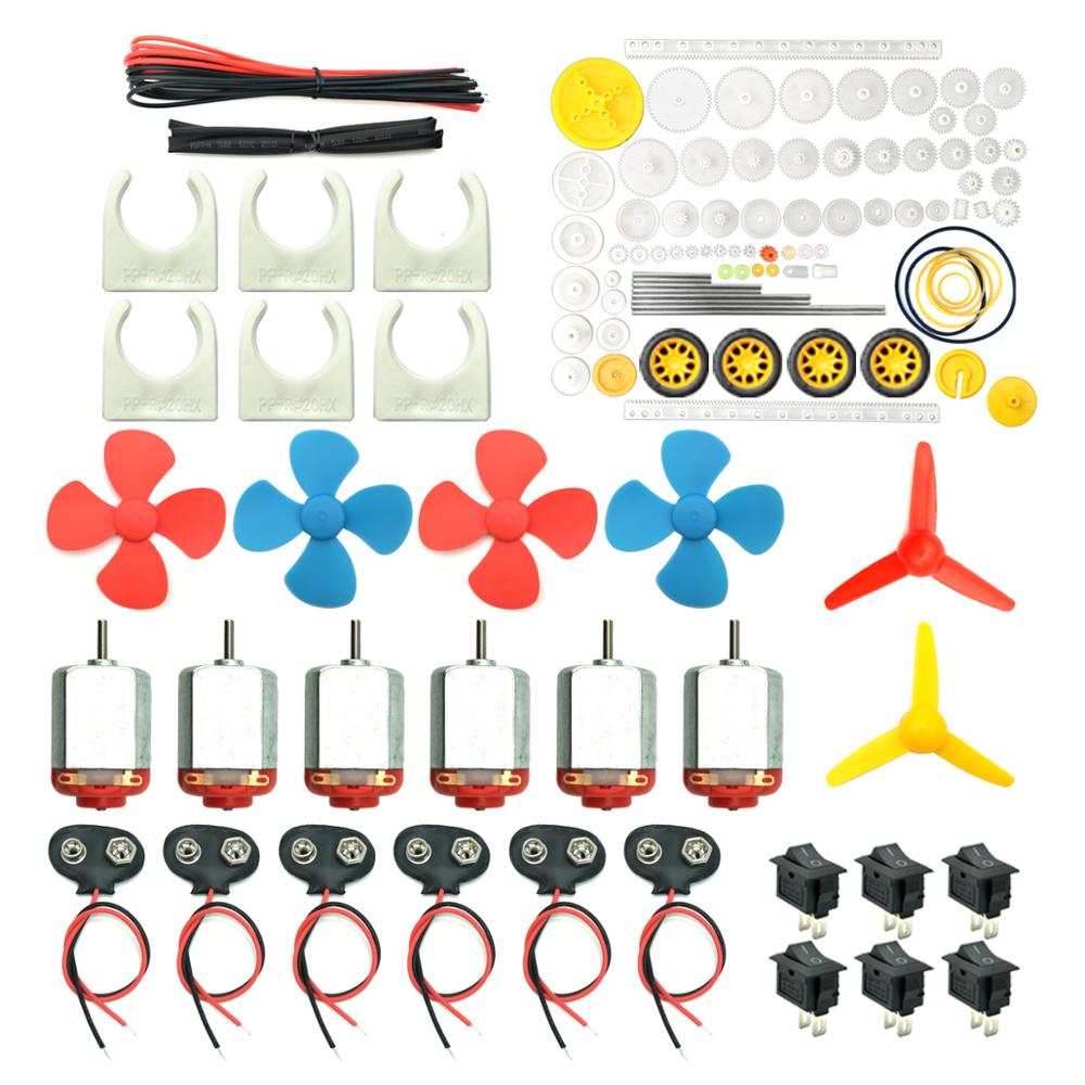 Science Hobby Kit - Bộ 6 Động Cơ Bộ, điện