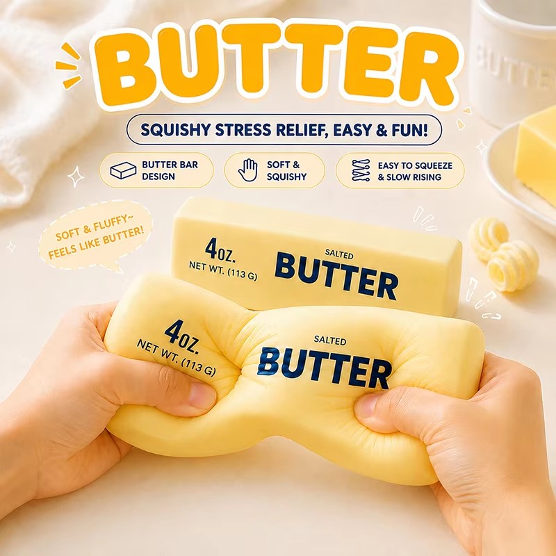 14/23CM Soft Butter Stick Fidg - đánh giá và giá Crystal Growing Kit