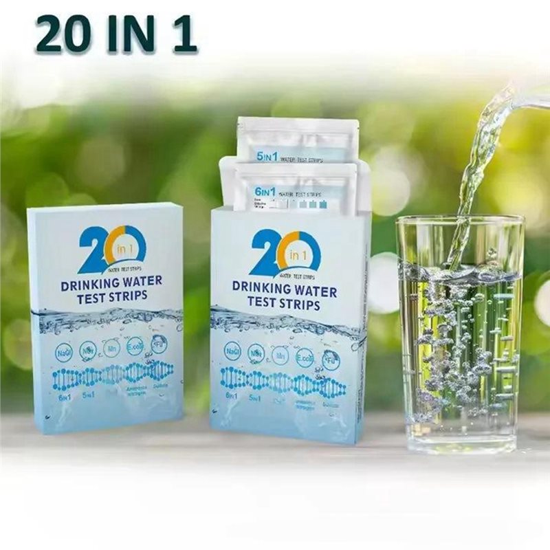 ABKY-Water Test Strips Kit(20  - đánh giá và giá Water Testing Kit