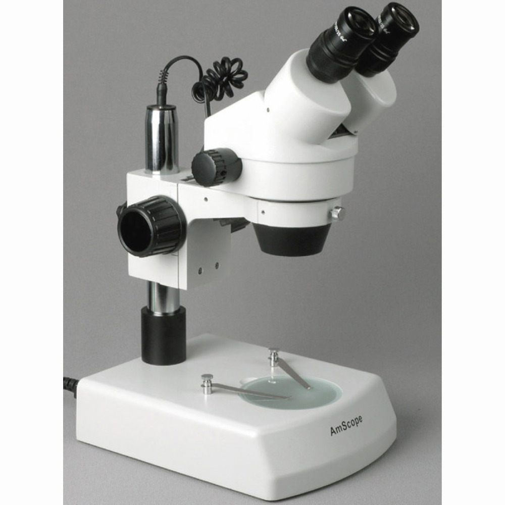 Binocular Stereo Zoom Microsco - đánh giá và giá Amscope Microscope Stereo 7X-45X