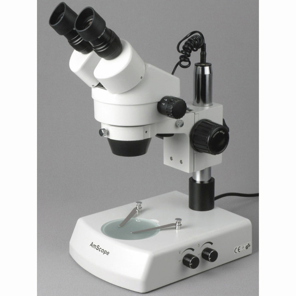 Binocular Stereo Zoom Microsco - đánh giá và giá Amscope Microscope Stereo 7X-45X