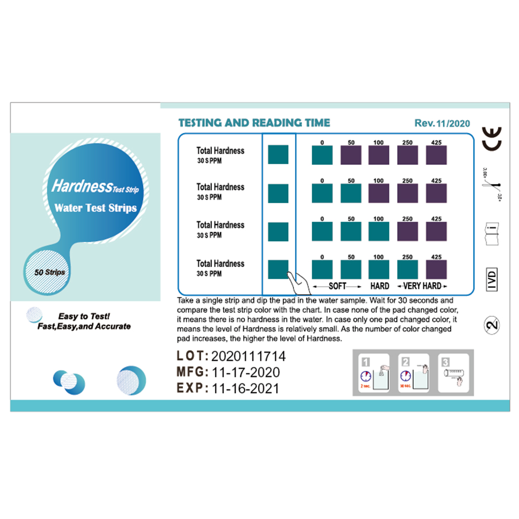Water Complete Hardness Test S - đánh giá và giá Water Testing Kit