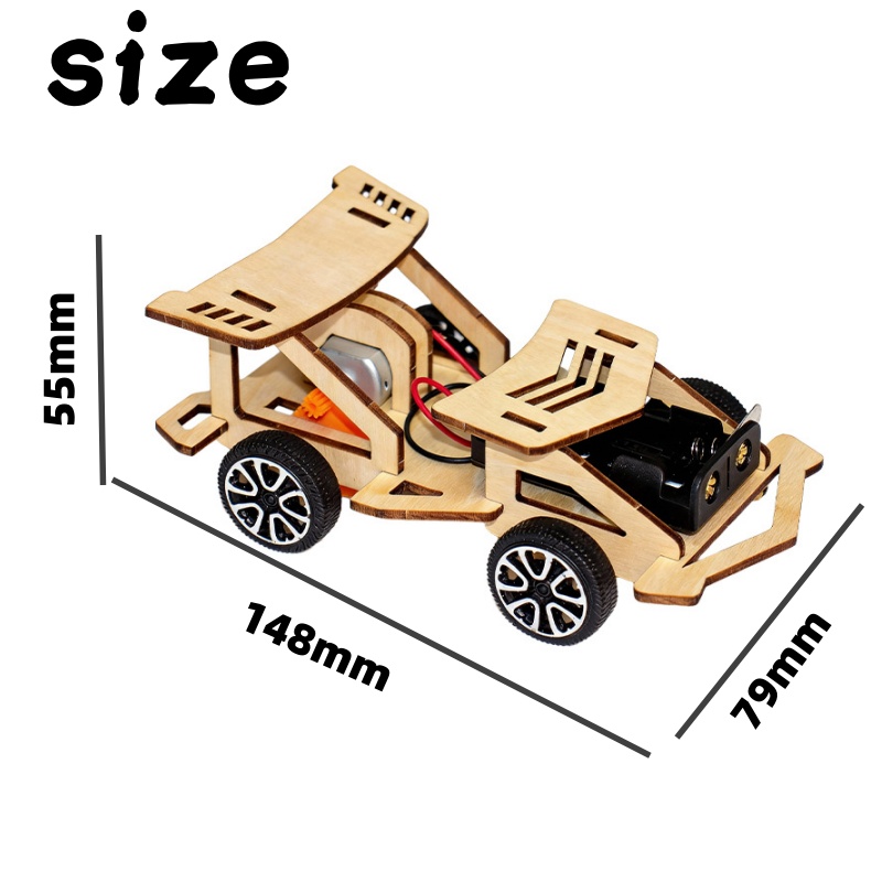 DIY Assembly Racing Car Small  - đánh giá và giá Science Hobby Kit