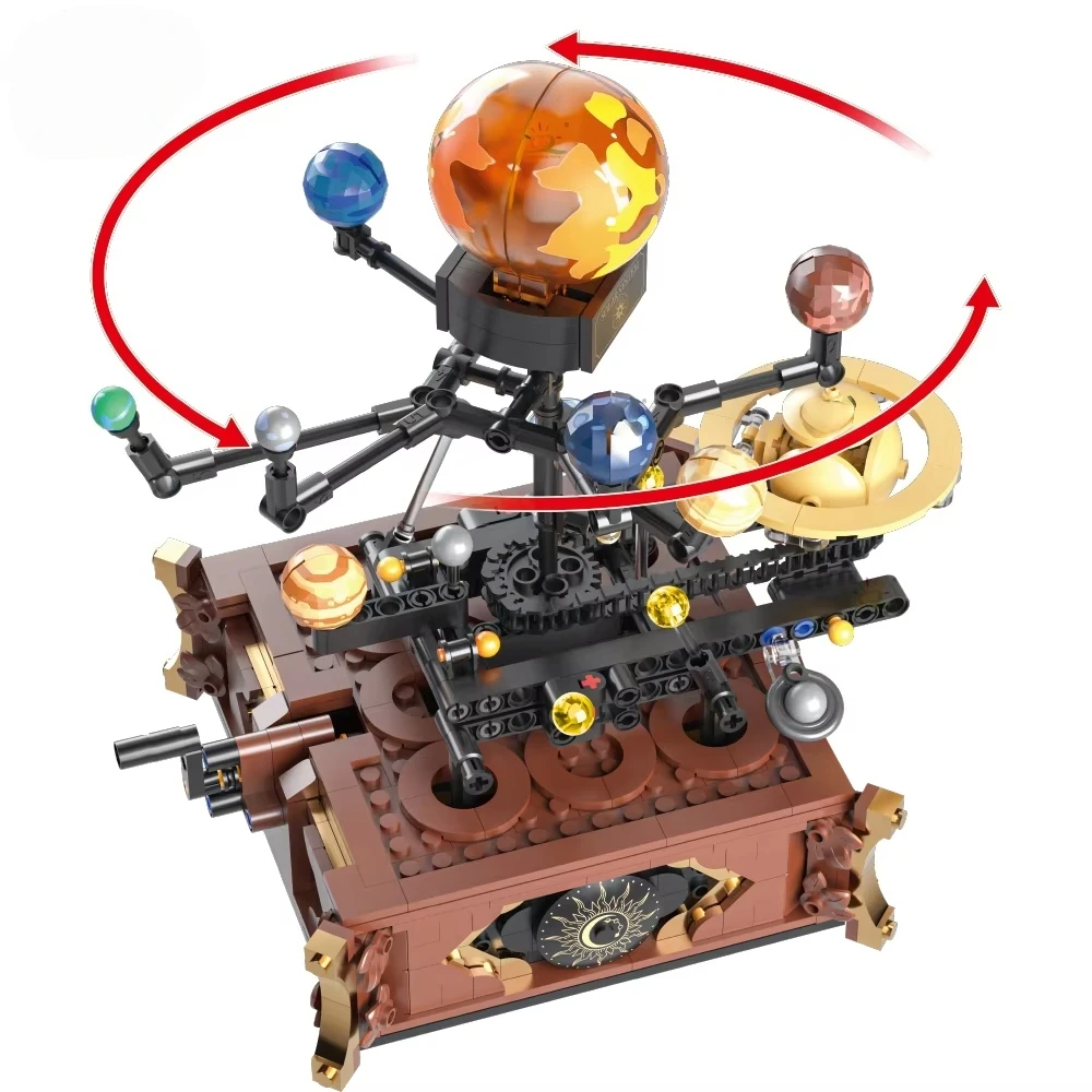 697pcs Classic Space Solar Sys - đánh giá và giá Solar System Orrery