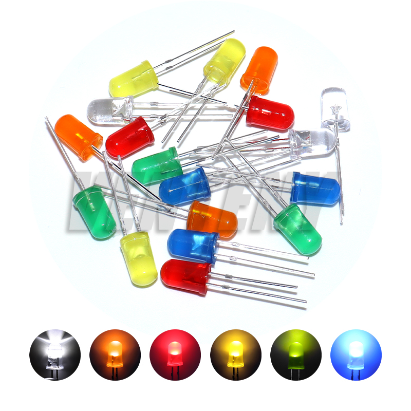 5mm Diffused LED Diode Kit Lam - đánh giá và giá Science Hobby Kit