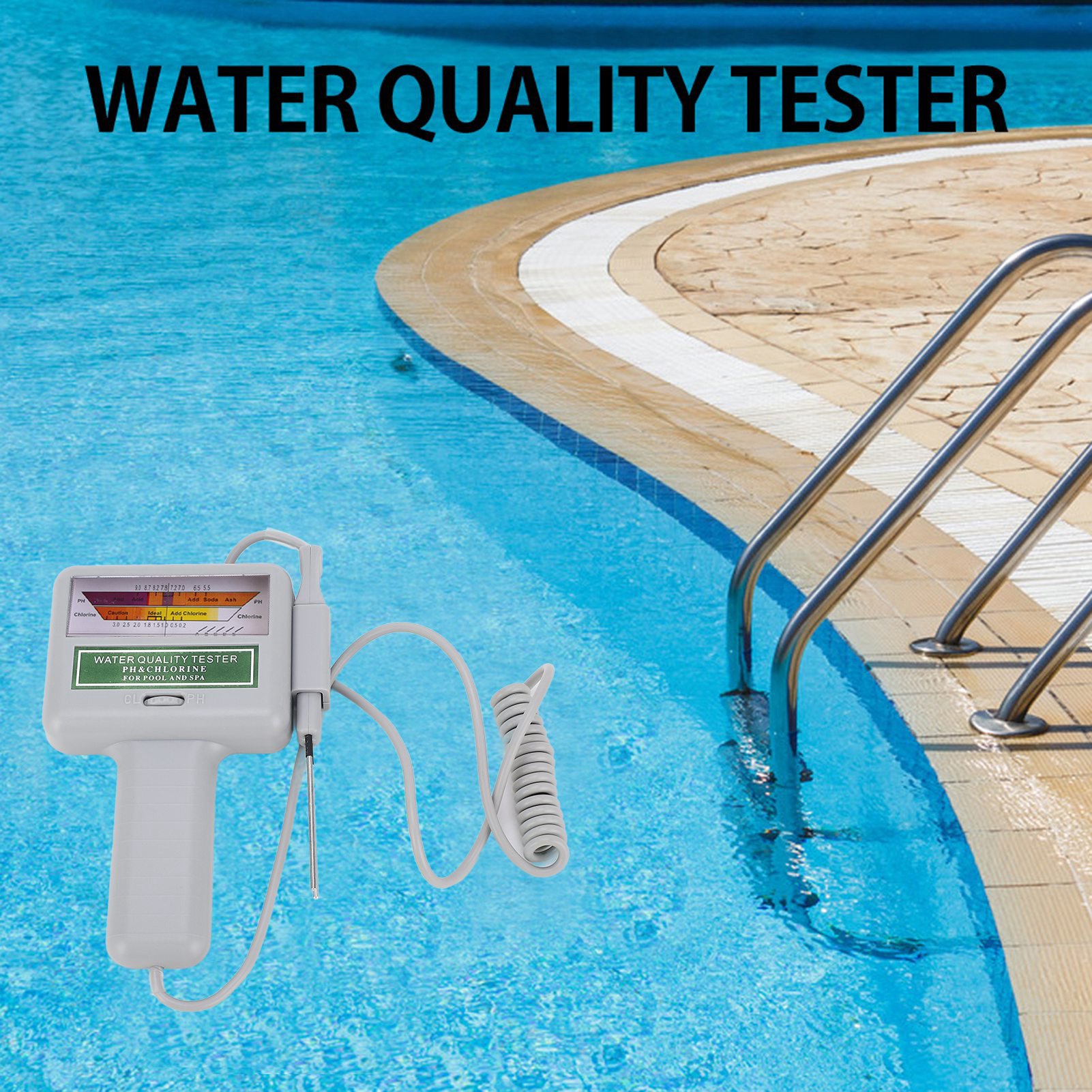 Digital Pool Water Tester pH C - đánh giá và giá Water Testing Kit