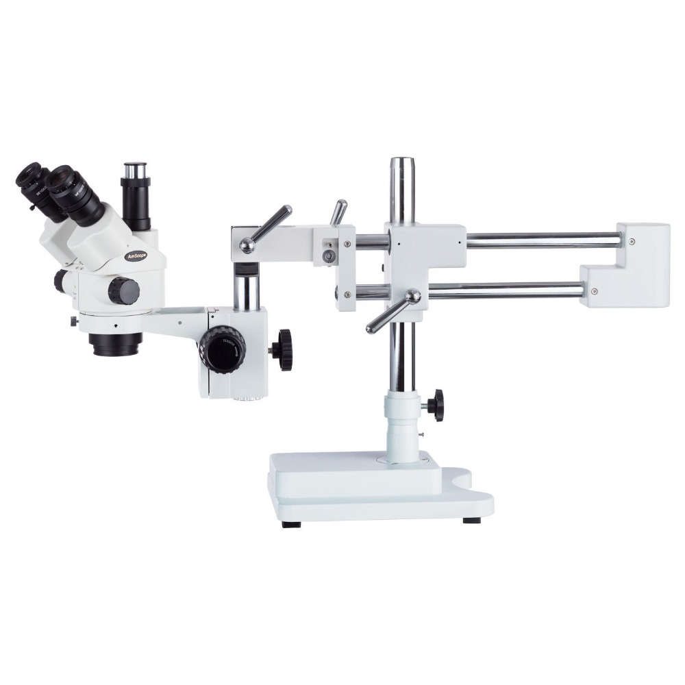 AmScope SM-4 Series Simul-Foca - đánh giá và giá Amscope Microscope Stereo 7X-45X