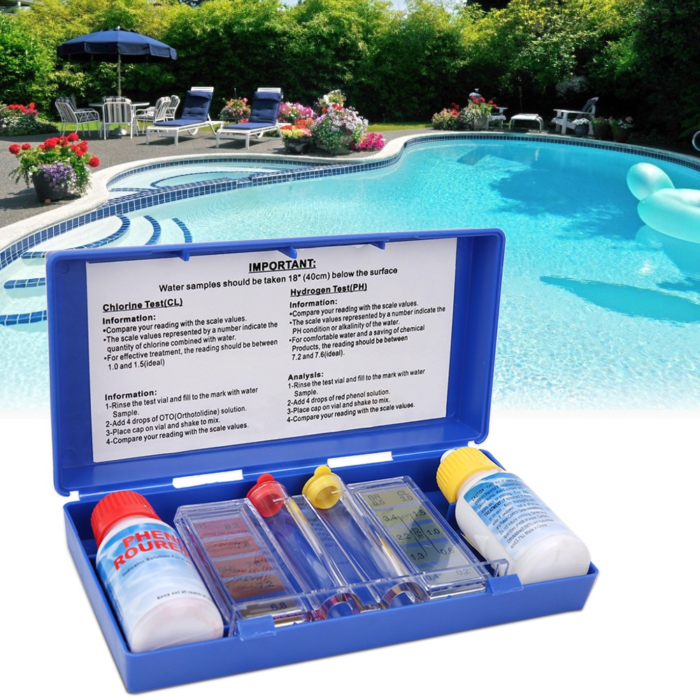 PH Chlorine Water Quality Test - đánh giá và giá Water Testing Kit