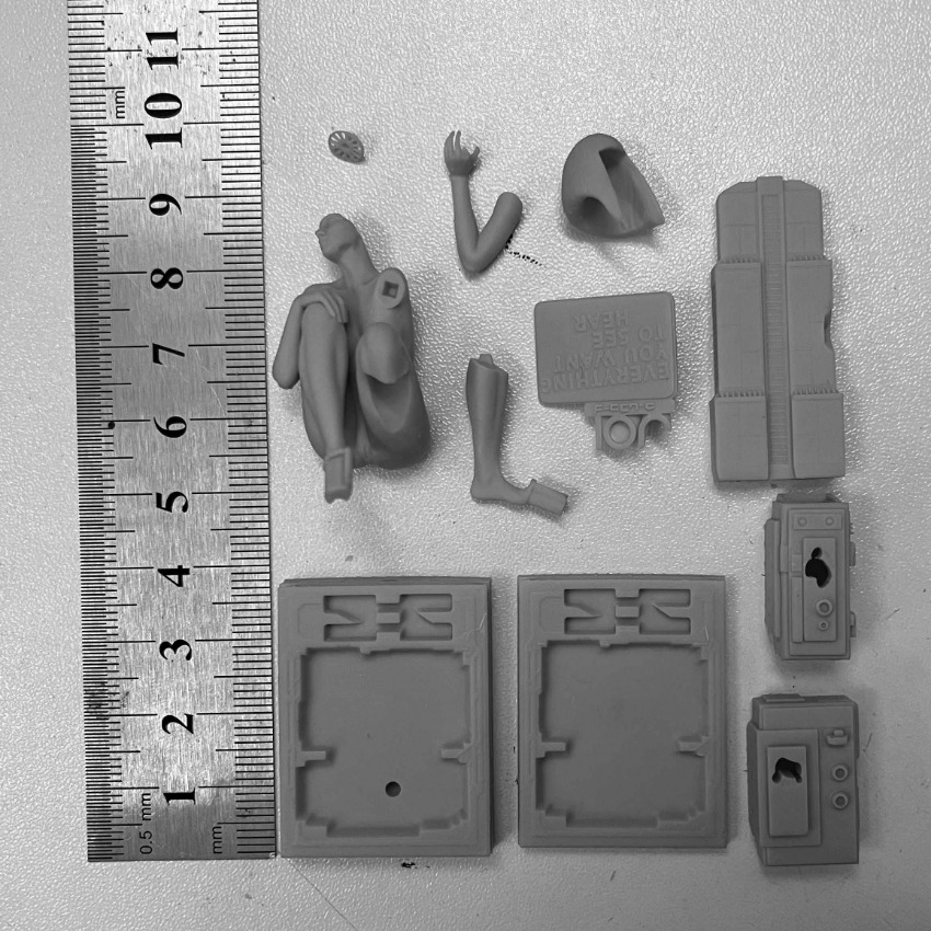 1/24 Resin Figure Assembled Mo - đánh giá và giá Science Hobby Kit