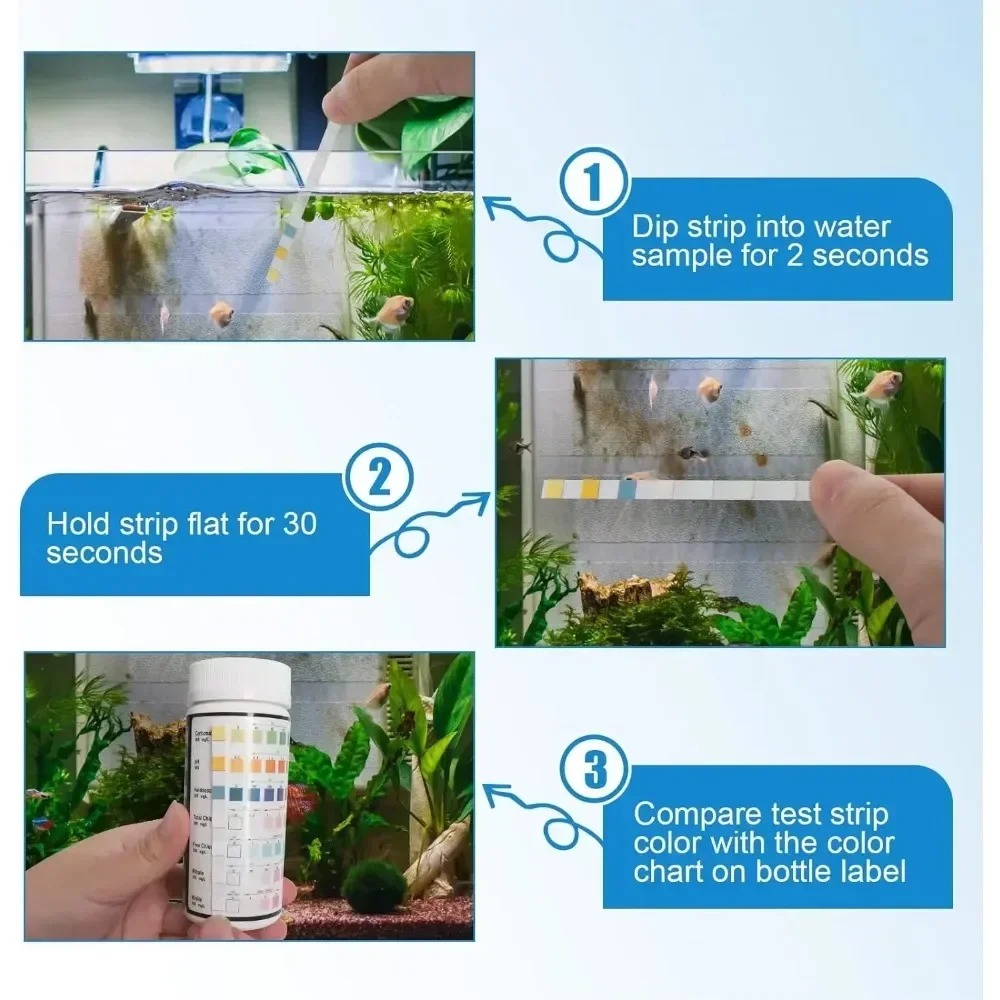 Aquarium Test Strip  PH Qualit - đánh giá và giá Water Testing Kit