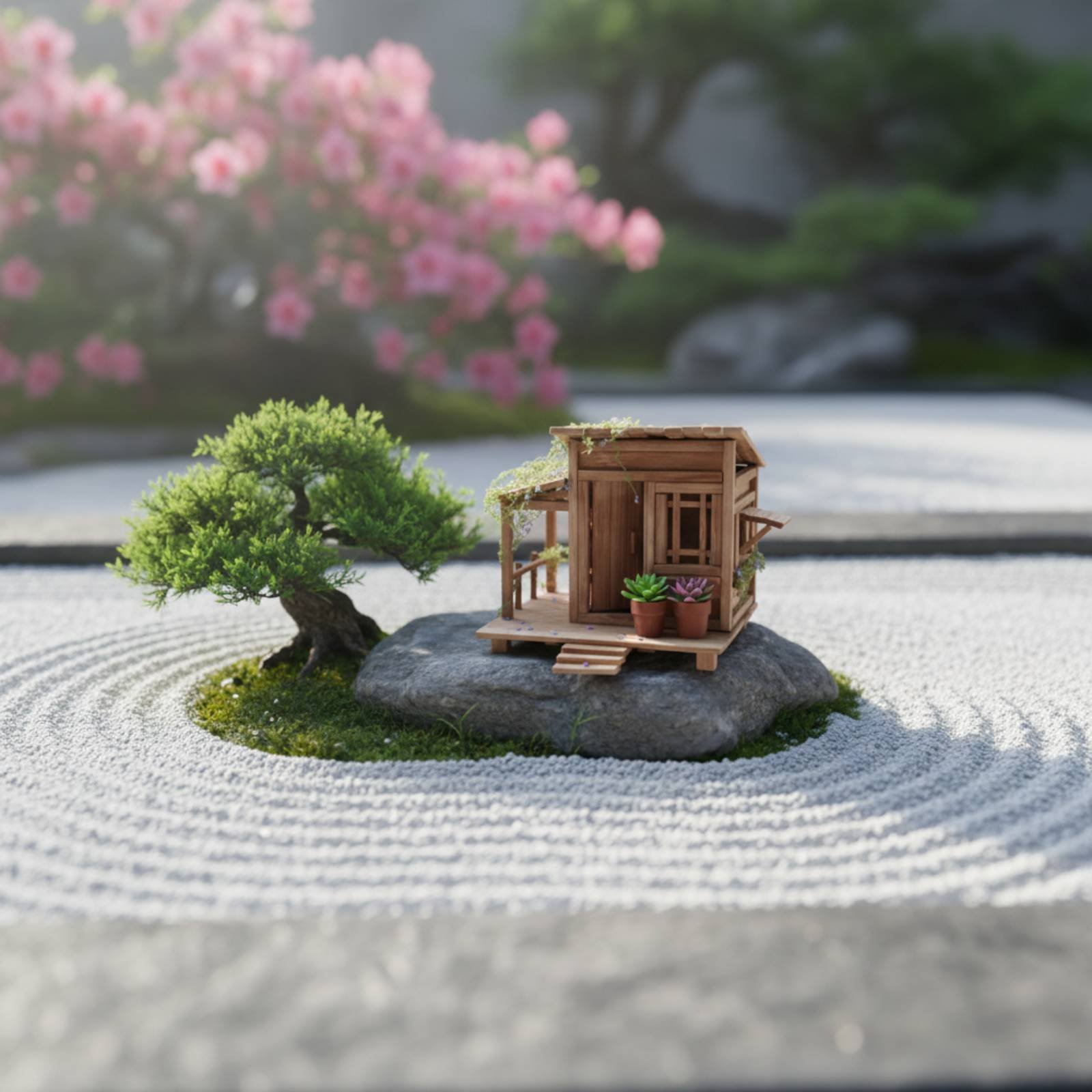 DIY Bamboo House Kit Relaxing  - đánh giá và giá Science Hobby Kit