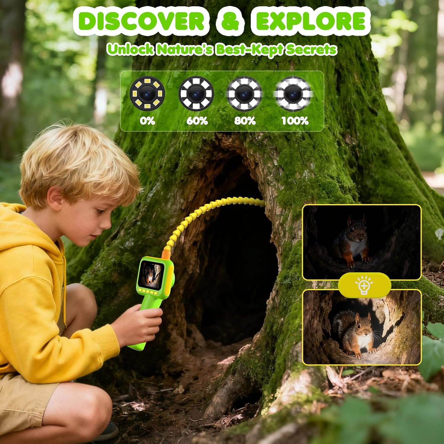 Endoscope for Kids, Borescope  - đánh giá và giá Science Kit