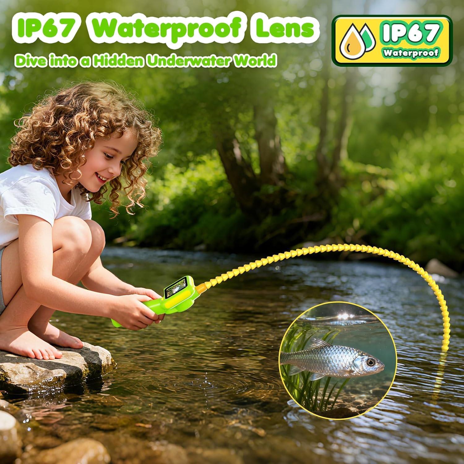 Endoscope for Kids, Borescope  - đánh giá và giá Science Kit