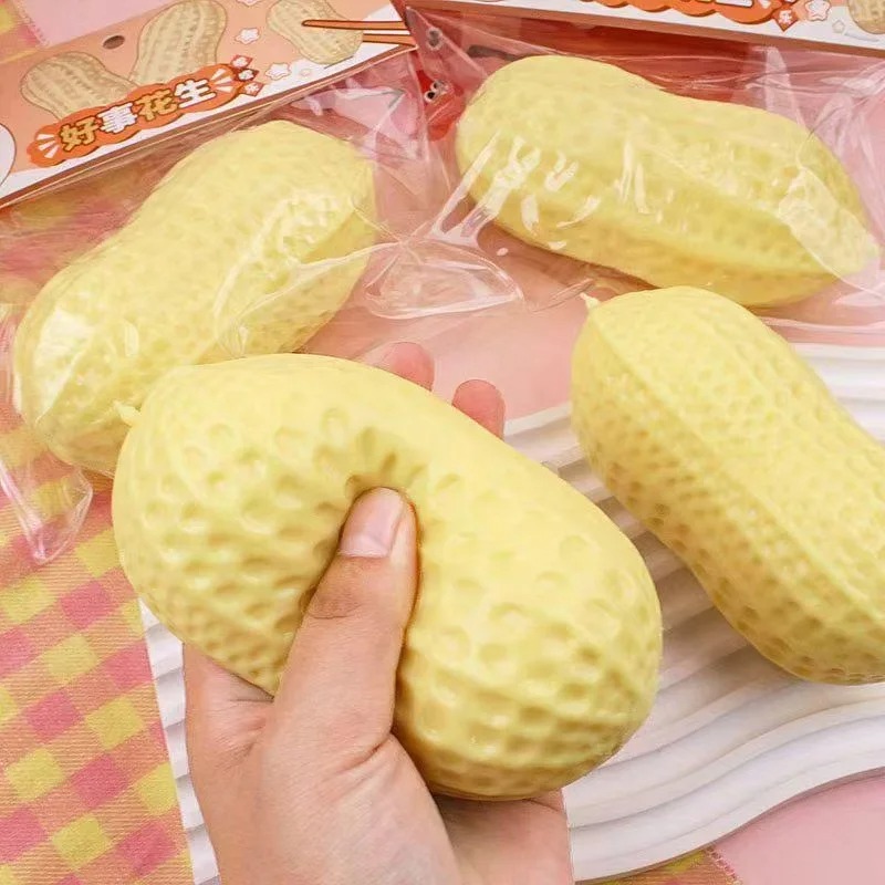 Peanut Stress Ball Crunchy Squ - đánh giá và giá Crystal Growing Kit