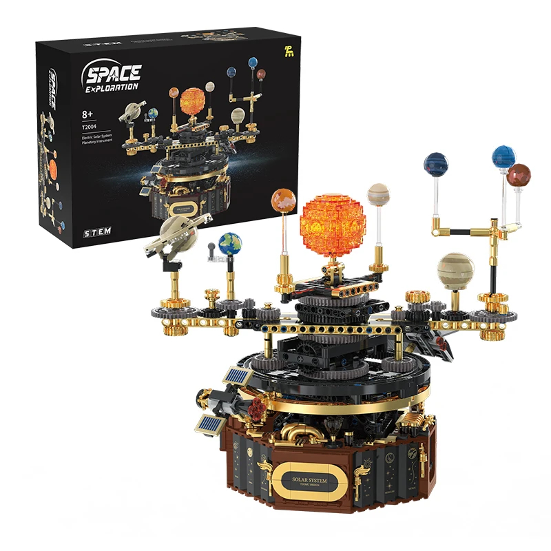 1098pcs Technical Solar System - đánh giá và giá Solar System Orrery